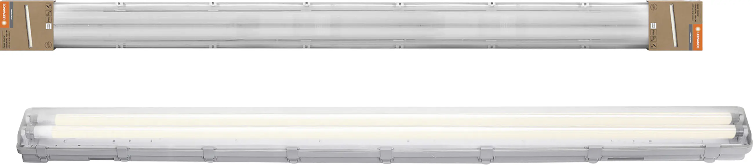 Ledvance LED Feuchtraumleuchte Dampproof Essential 150 cm G13 2x19 W neutralweiß