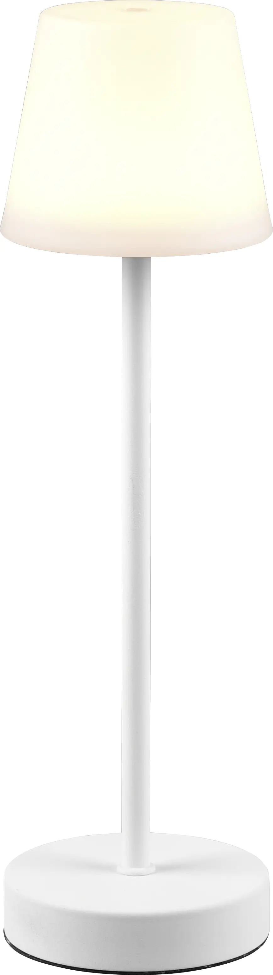 Reality Leuchten LED Akku-Tischleuchte Martinez weiß matt 39 cm TW Reality Leuchten LED Akku-Tischleuchte Martinez weiß matt 39 cm TW