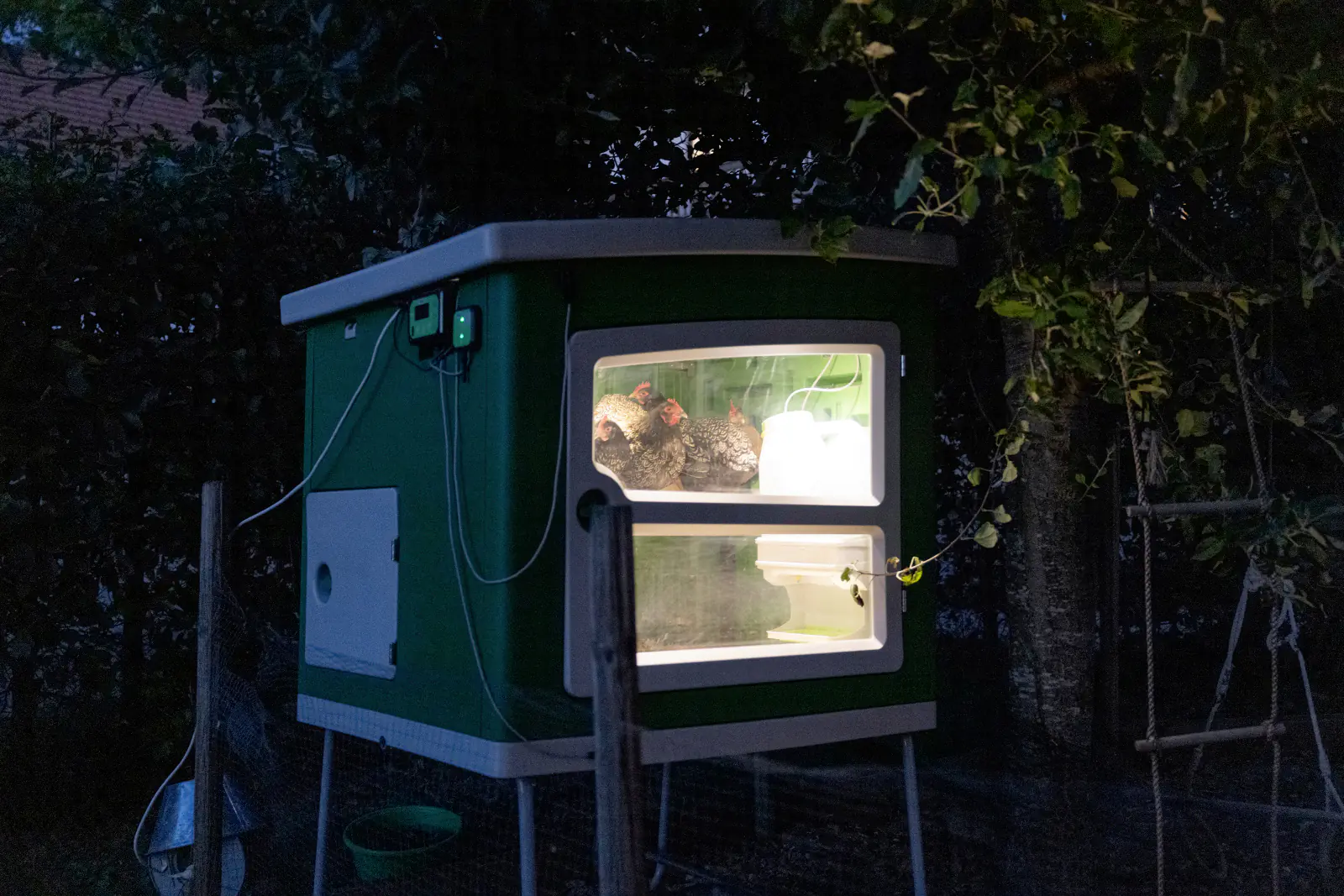 Kerbl Hühnerstall Mobile Coop 119 x 96 x 162 cm grün Kerbl Hühnerstall Mobile Coop 119 x 96 x 162 cm grün