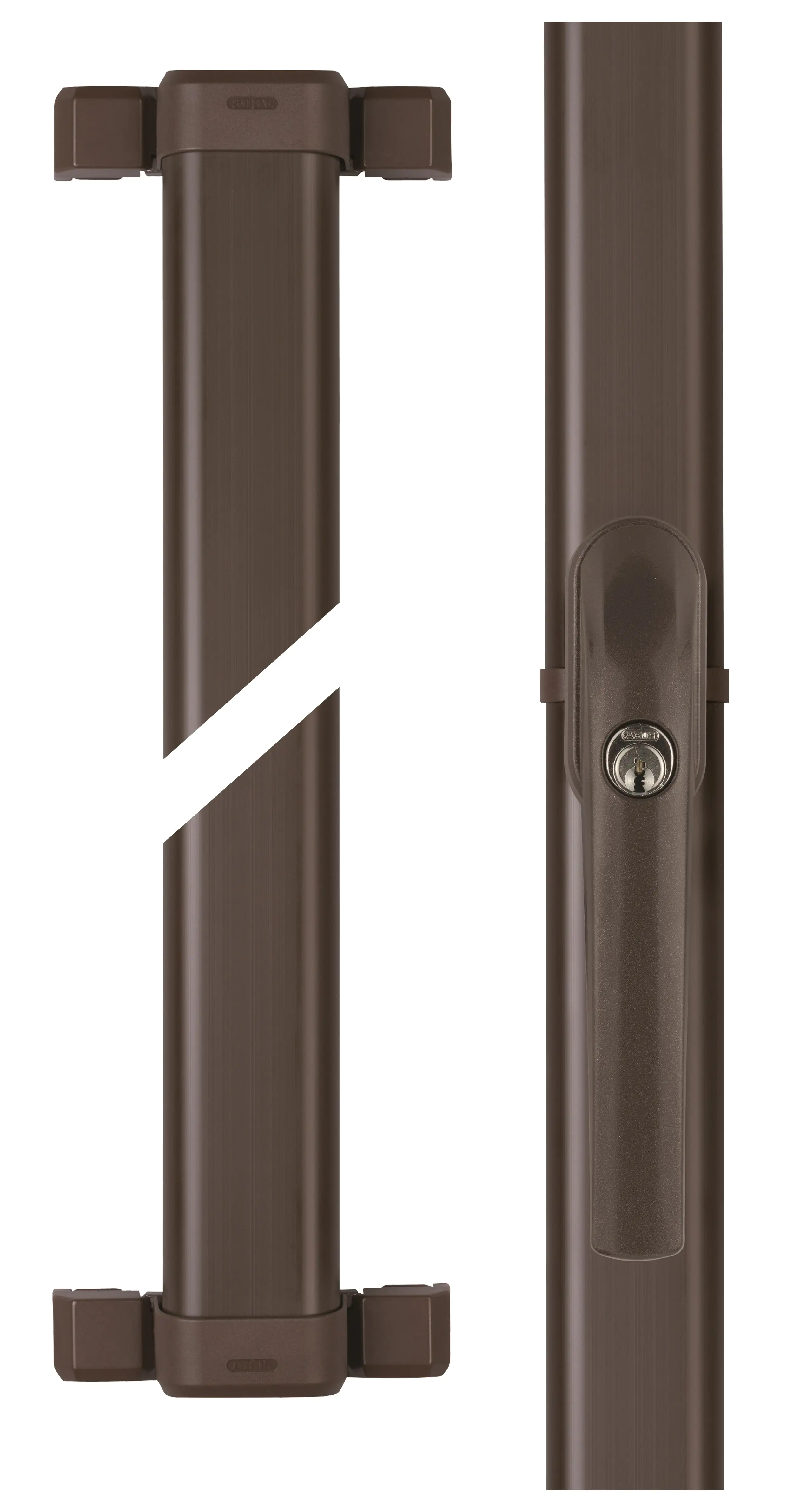 Abus Fensterzusatzschloss FOS550 braun