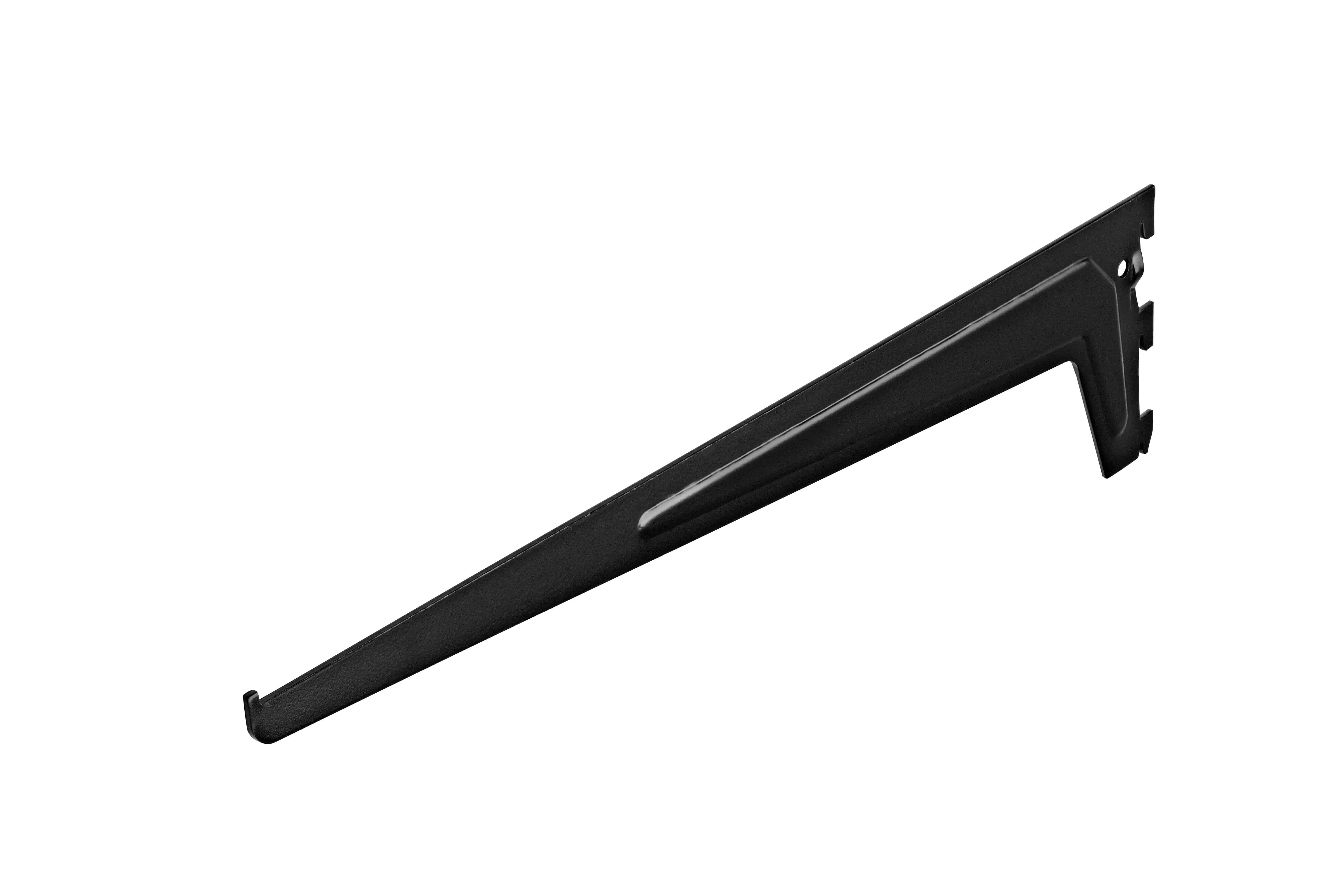 Einlochträger 1-reihig schwarz 50 x 12 cm Einlochträger 1-reihig schwarz 50 x 12 cm