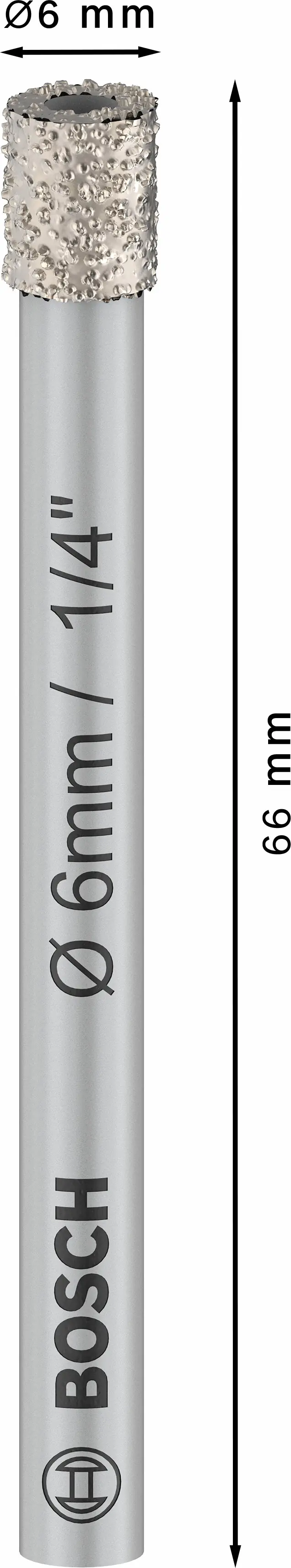 Bosch PRO Ceramic dry Bohrer 6 x 66 mm