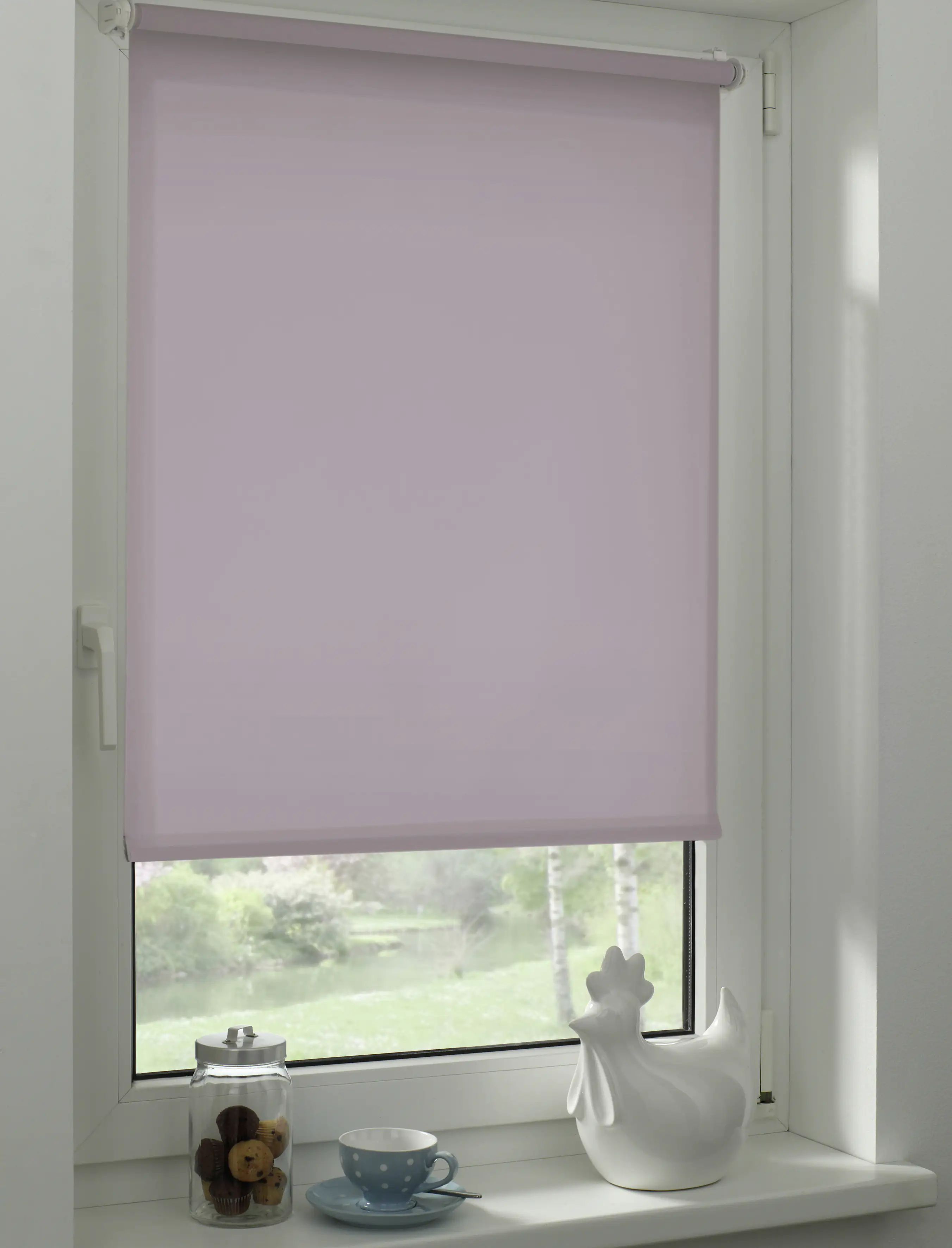 Gardinia EasyFix Rollo perlrosa 100 x 150 cm Gardinia EasyFix Rollo perlrosa 100 x 150 cm