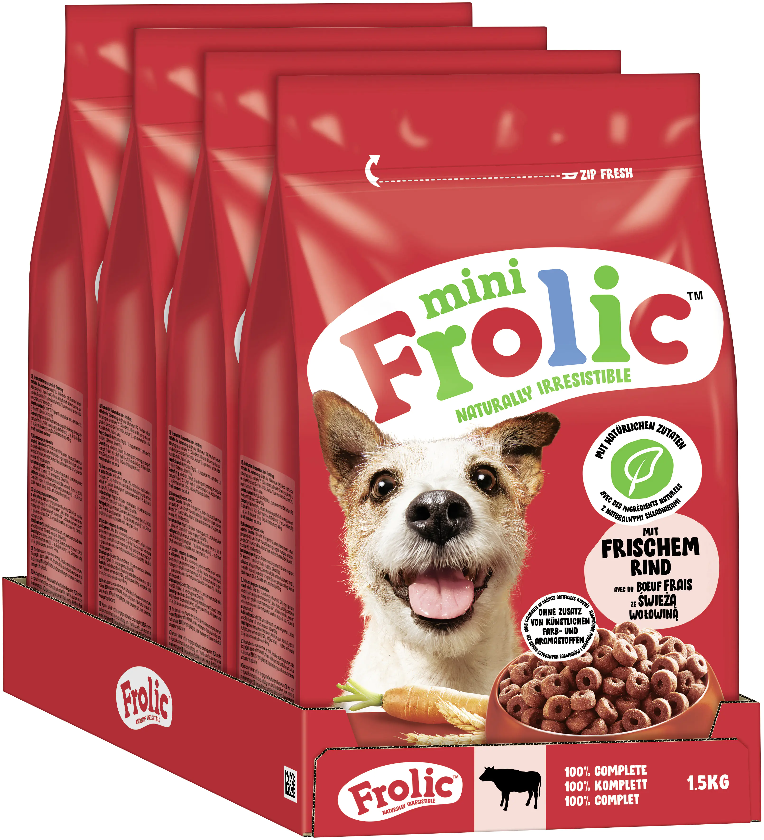 Frolic Trockenfutter Mini Rind 1,5 kg Frolic Trockenfutter Mini Rind 1,5 kg