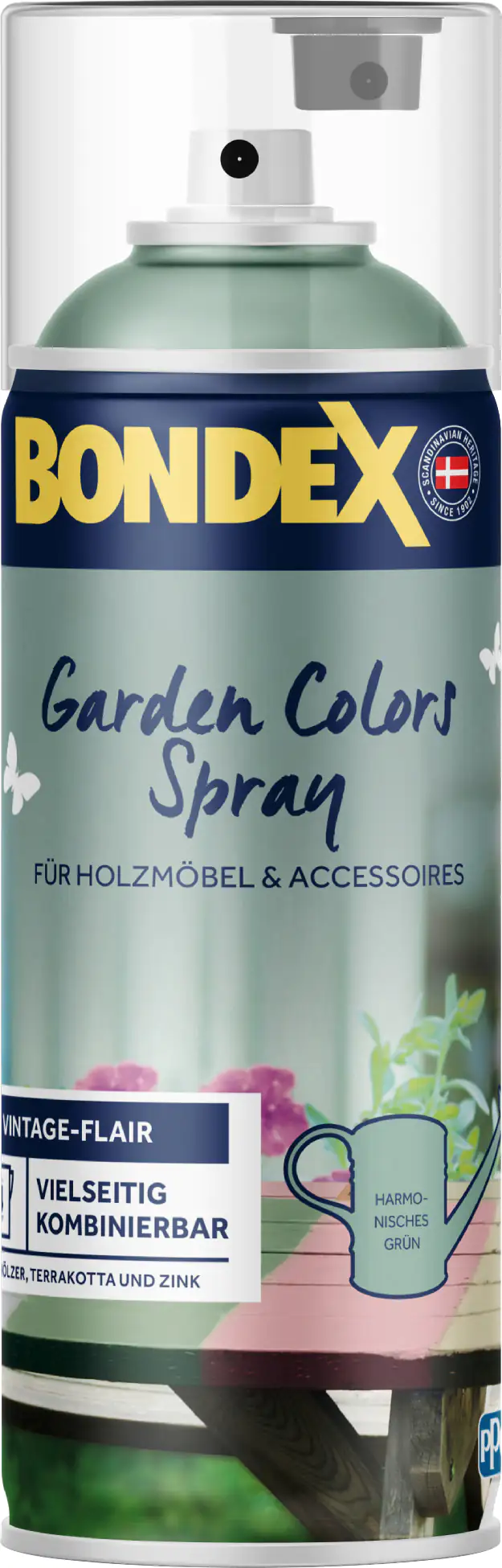 Bondex Garden Colors Spray Harmonisches Grün 400 ml Bondex Garden Colors Spray Harmonisches Grün 400 ml