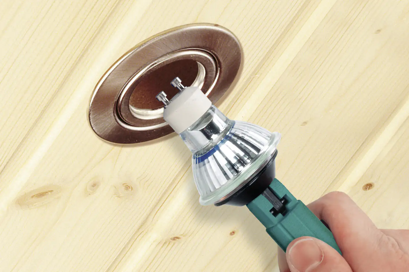 Wolfcraft Saugnapf für Leuchtmittel