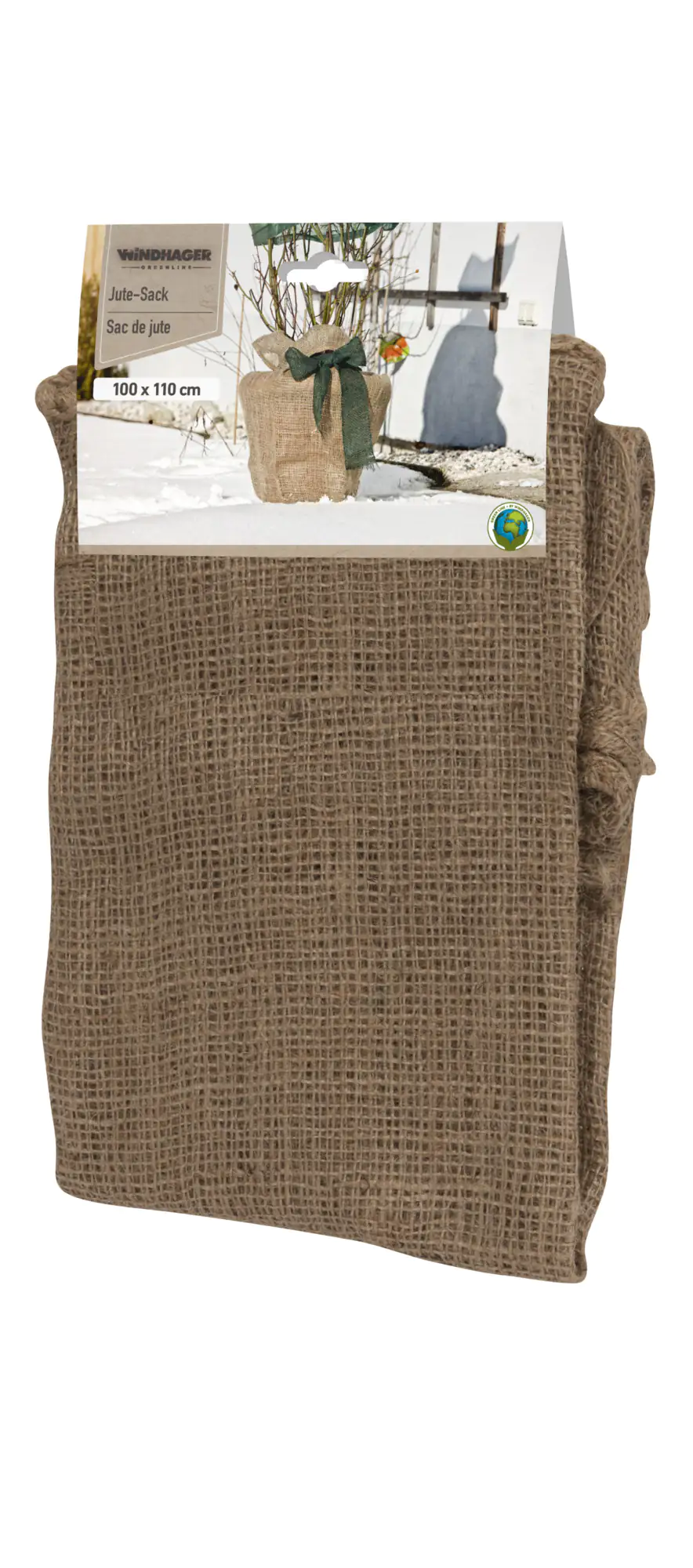 Windhager Jute-Sack 100 x 110 cm, natur