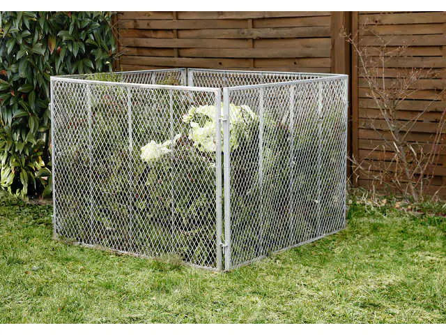 TrendLine Metall-Komposter 100 x 100 x 80 cm