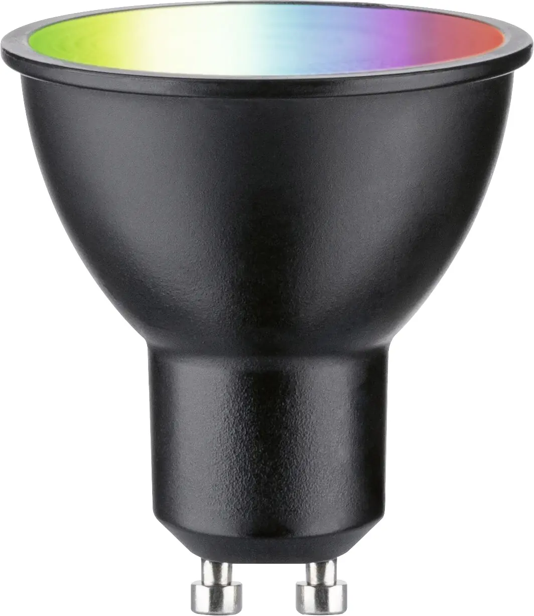 Paulmann LED Reflektor ZigBee schwarz GU10 4,8 W RGBW