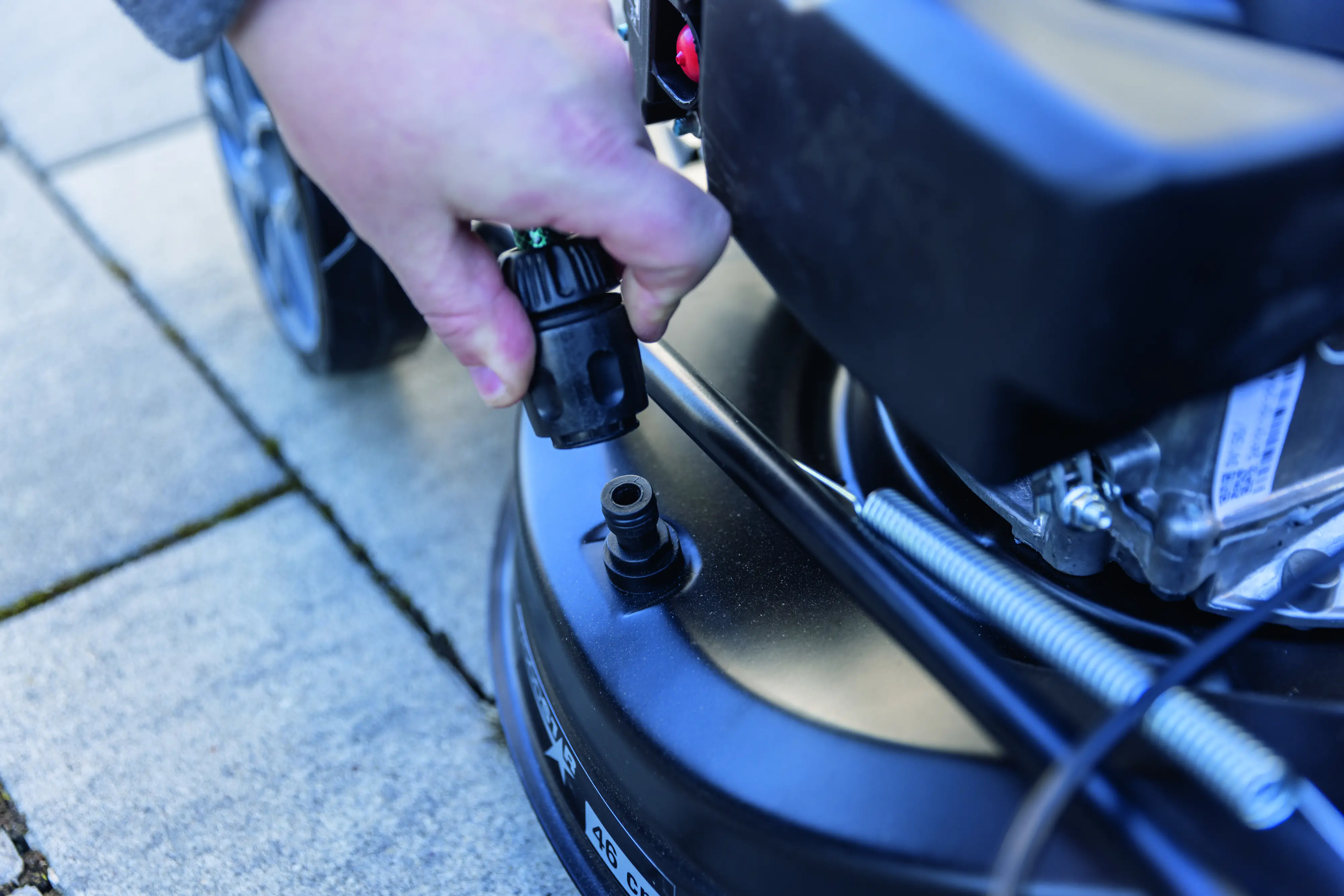 Woodster Benzin-Rasenmäher BLM460-161S 2,6 kW 46 cm Schnittbreite