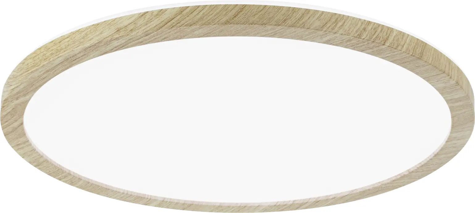 Paulmann LED Deckenleuchte Atria Shine Backlight Holzoptik Ø 29,3cm