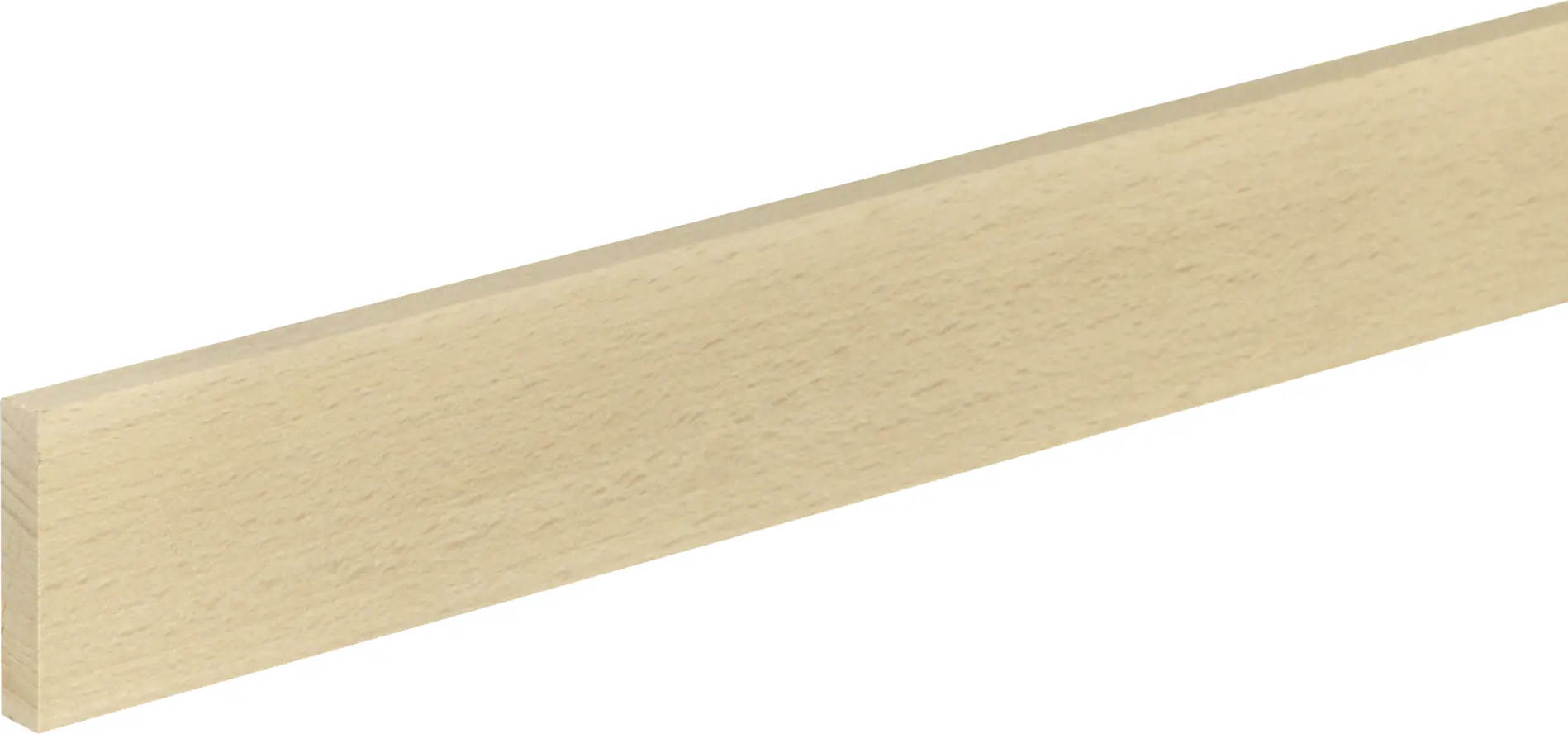 FN Neuhofer Flachleiste 95 cm 45 x 8 mm Buche