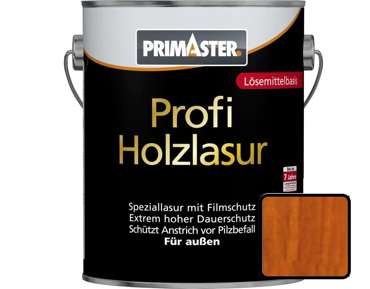 Primaster Profi Holzlasur 2,5 L teak Primaster Profi Holzlasur 2,5 L teak