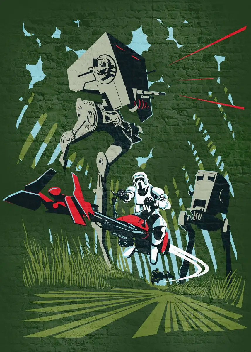 4055065510885 Komar Vlies Fototapete Star Wars Classic Klonkrieger 200 x 280 cm
