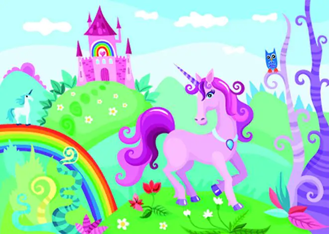 papermoon Vlies- Fototapete Digitaldruck 250 x 180 cm Kids Purple Unicorn papermoon Vlies- Fototapete Digitaldruck 250 x 180 cm Kids Purple Unicorn