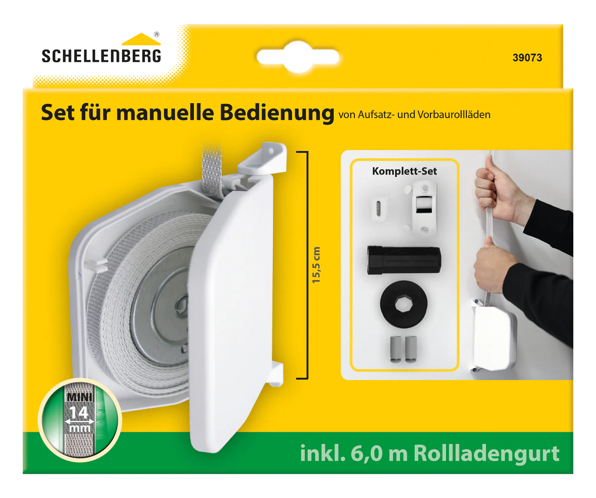 Schellenberg Manuelles Bedienset für Vorbau- und Aufsatzrollläden Schellenberg Manuelles Bedienset für Vorbau- und Aufsatzrollläden