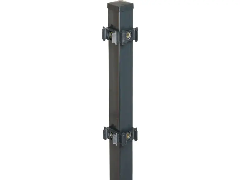 Floraworld Zauneckpfosten Classic 170 x 4 x 4 cm anthrazit