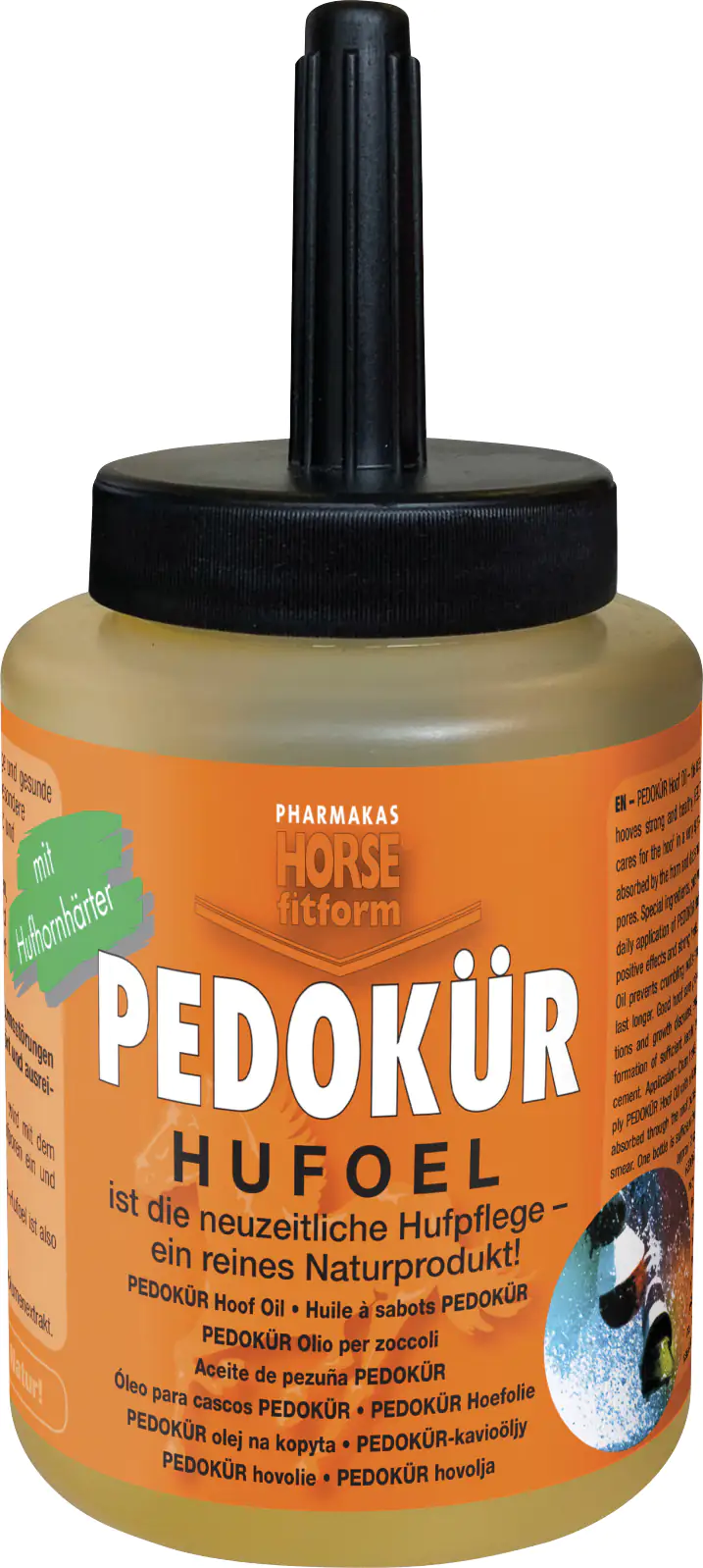 Pharmakas Pedokür Huföl 475 ml mit Pinsel Pharmakas Pedokür Huföl 475 ml mit Pinsel
