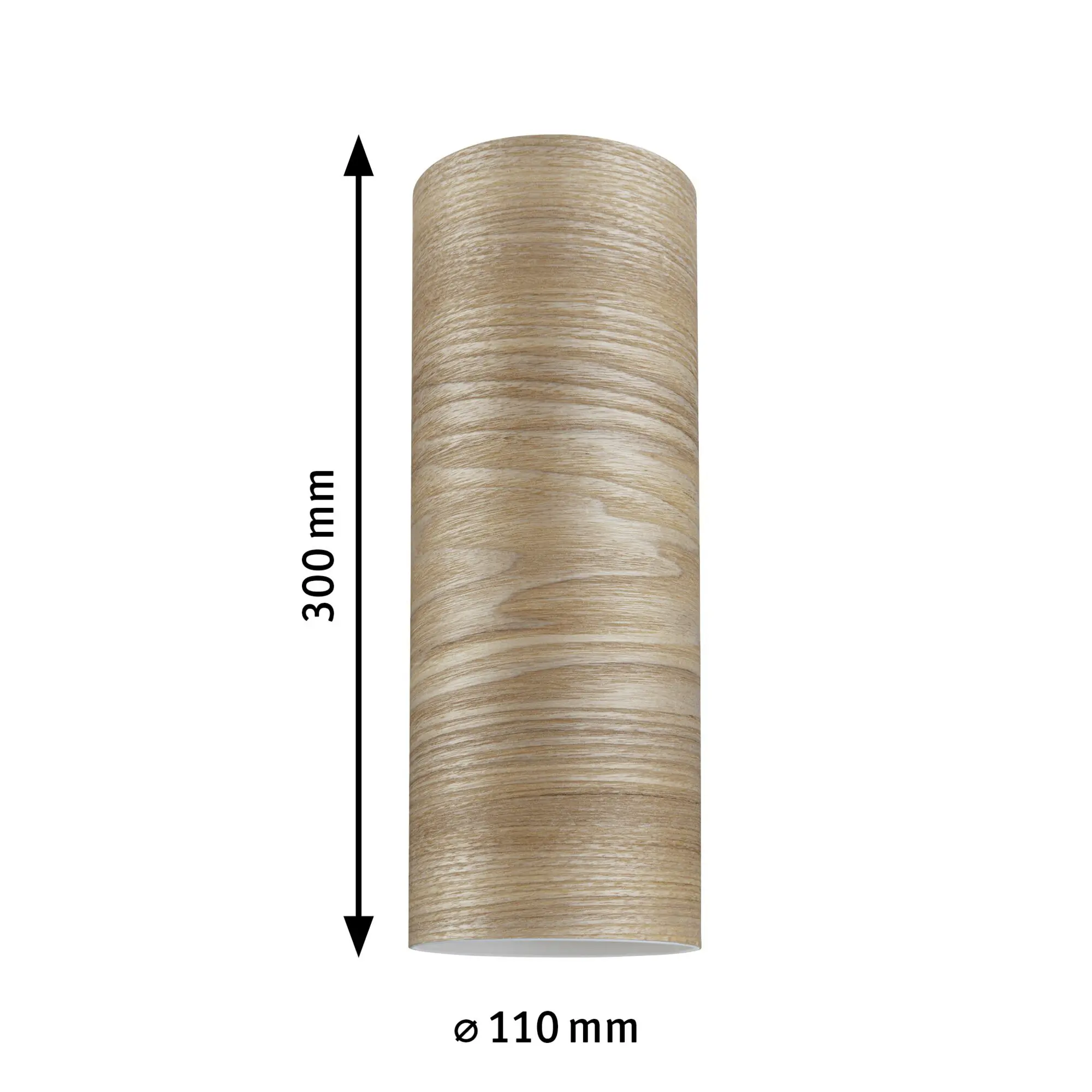 Paulmann URail Lampenschirm Vitus 2Easy Holz 11 x 30 cm