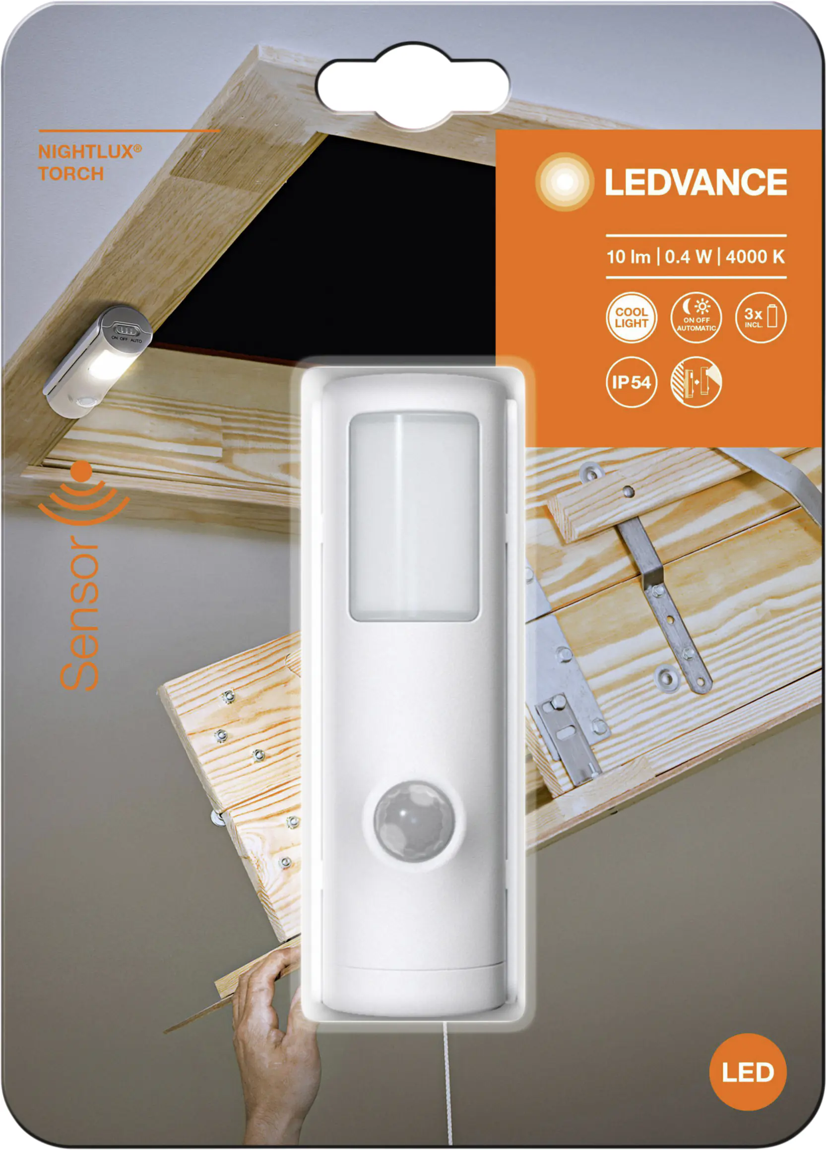 Ledvance LED Nachtlicht Nightlux Torch weiß
