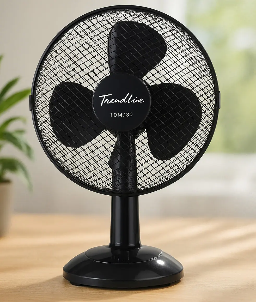 TrendLine Tischventilator 35 cm schwarz TrendLine Tischventilator 35 cm schwarz