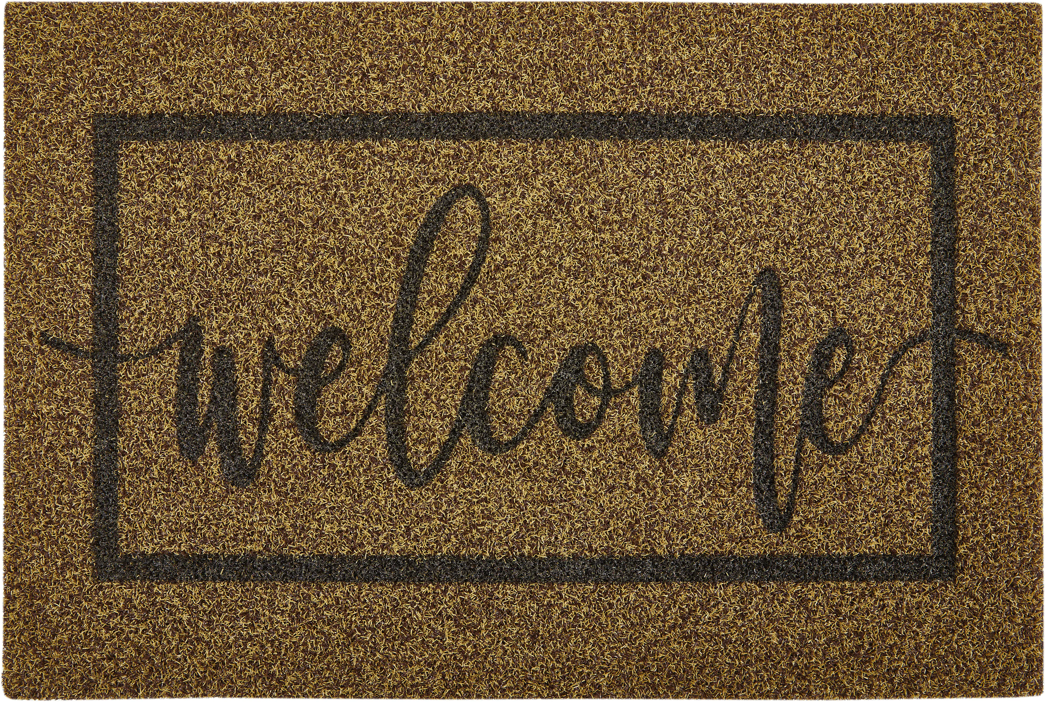 Fußmatte Stratford Welcome natur 45 x 75 cm 