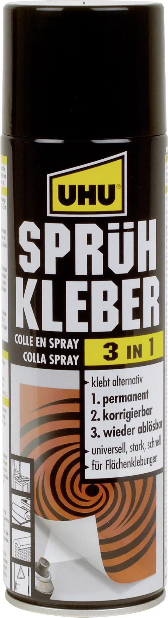 UHU Sprühkleber 3in1 500 ml