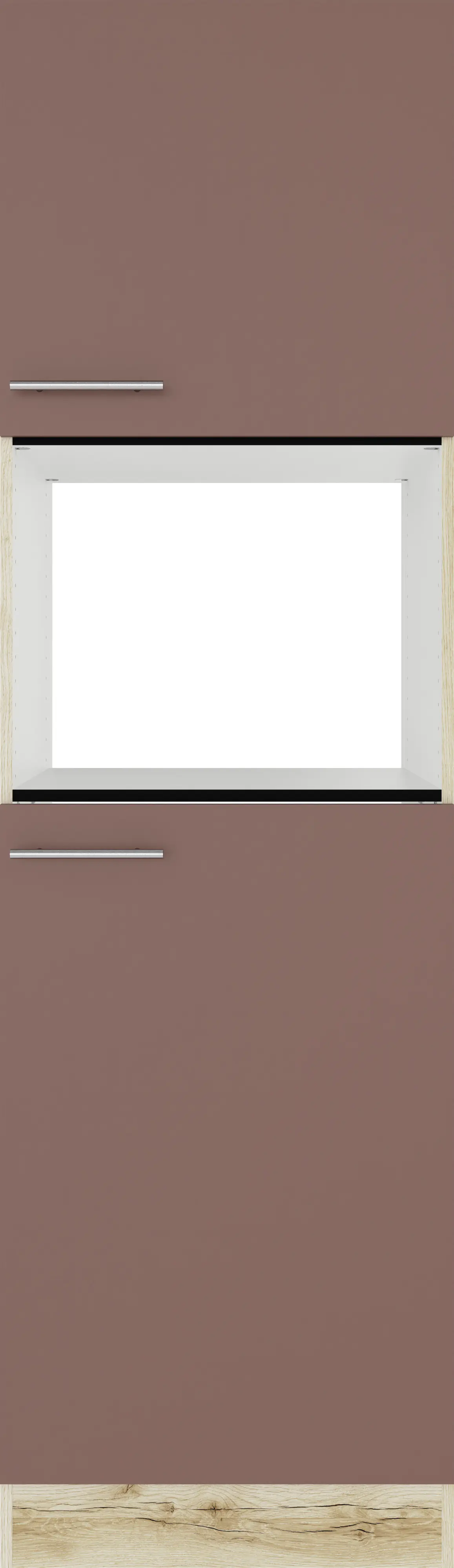 Optifit Hochschrank Bari 407 rostrot/eiche 60 cm