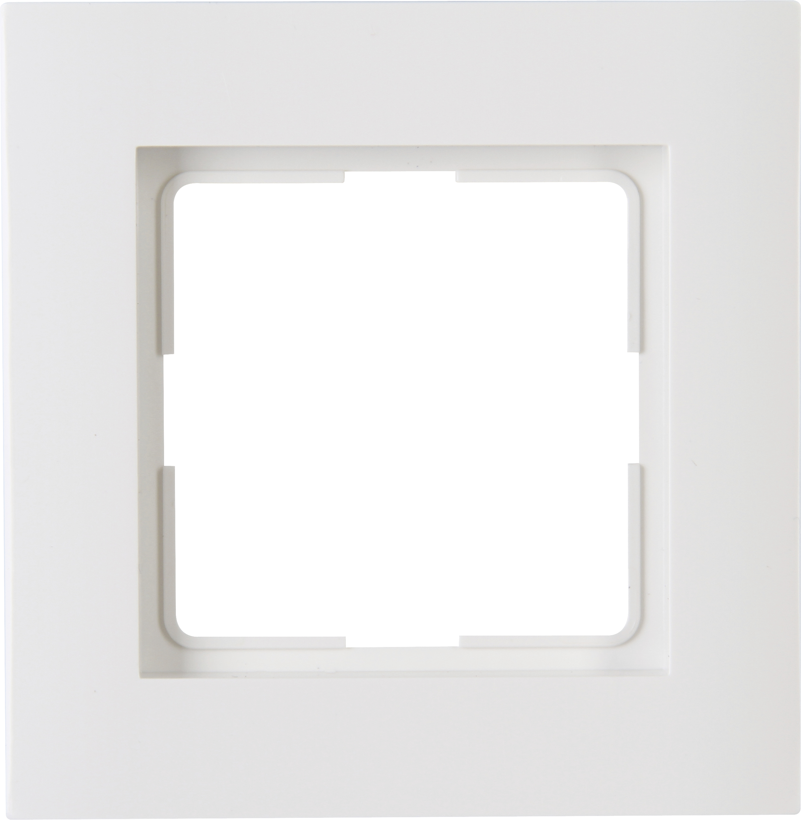 Kopp Abdeckrahmen 1-fach Athenis, reinweiß, 402129062