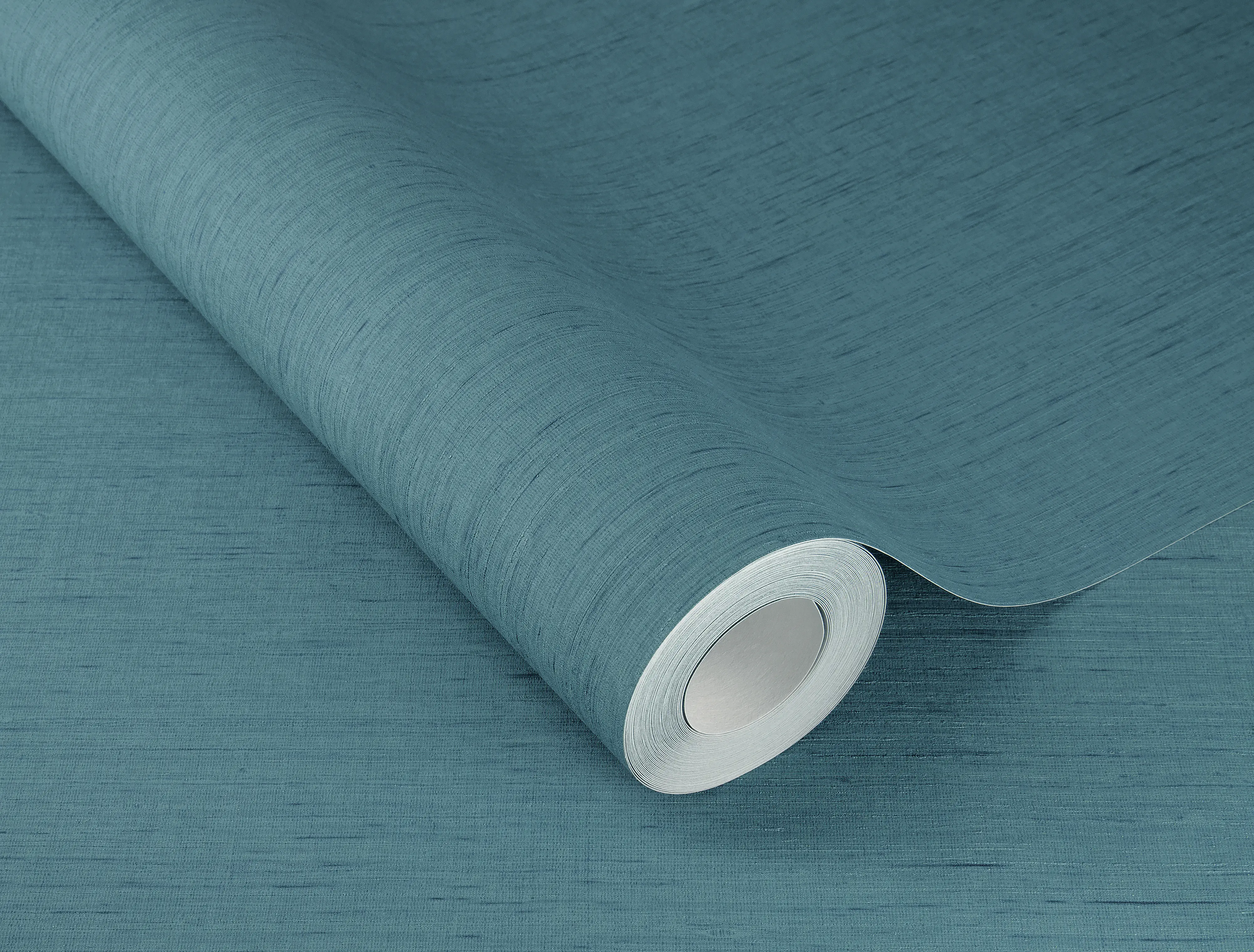 Rasch Vliestapete 746167 Blau-Dunkelblau Uni 10,05 m x 0,53 m