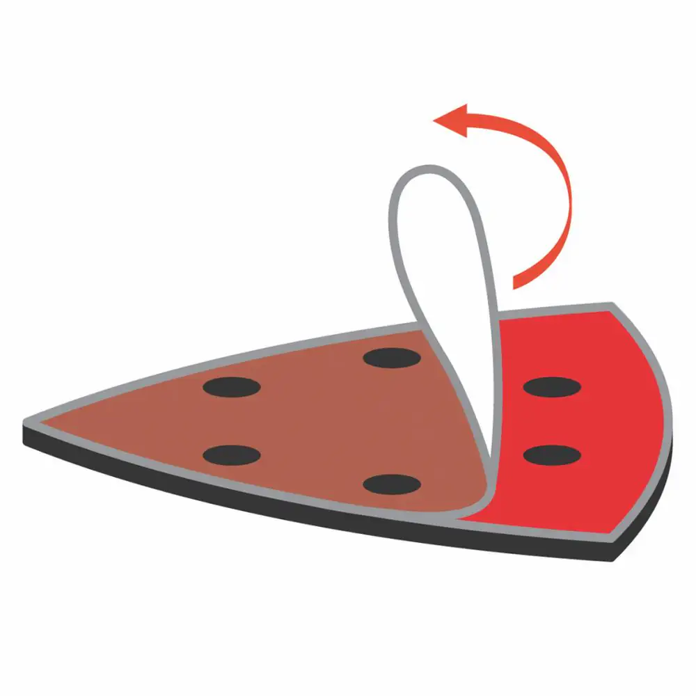 Wolfcraft Haftschleifblätter K40 10 Stück für PSM 160 A