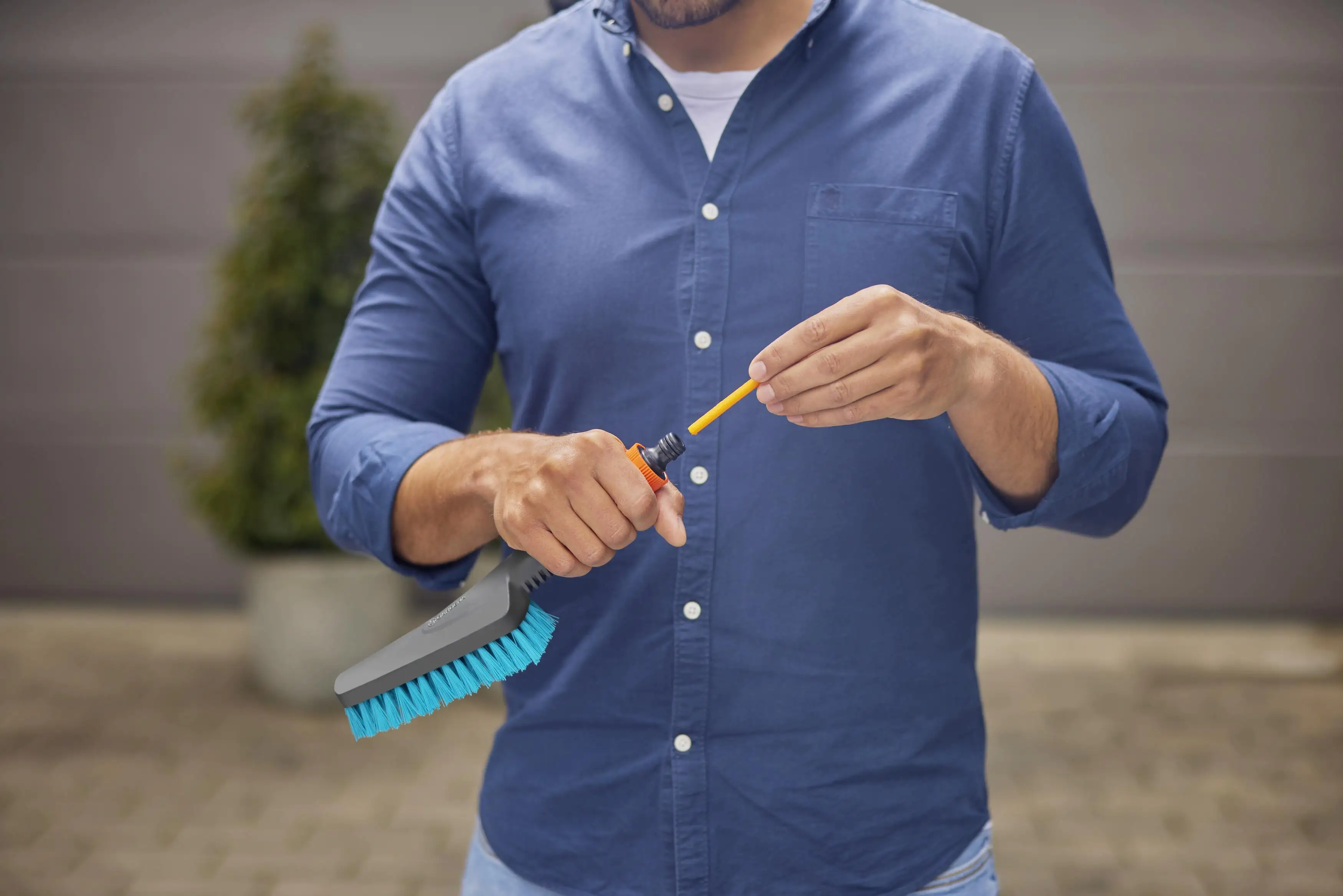 Gardena Cleansystem Handbürste S hard 29,9 cm