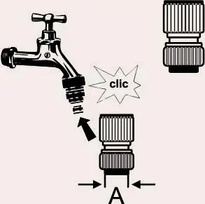 Cornat Steckkupplung 3/4"