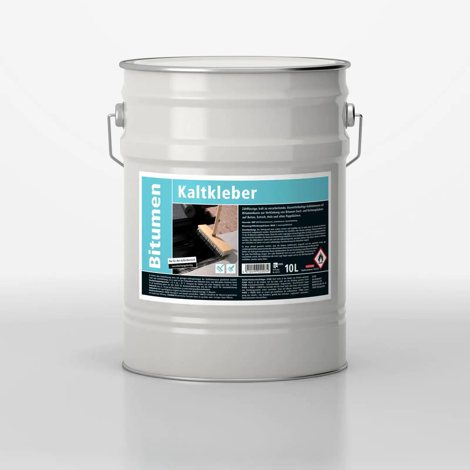 Hamann Bitumen Kaltkleber lösemittelhaltig 10 L