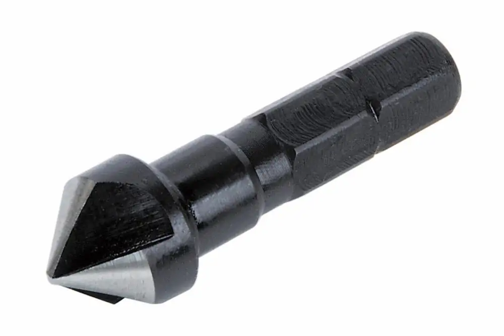 Wolfcraft Senker Ø 12 mm HSS Sechskantschaft 3 Schneiden Wolfcraft Senker Ø 12 mm HSS Sechskantschaft 3 Schneiden