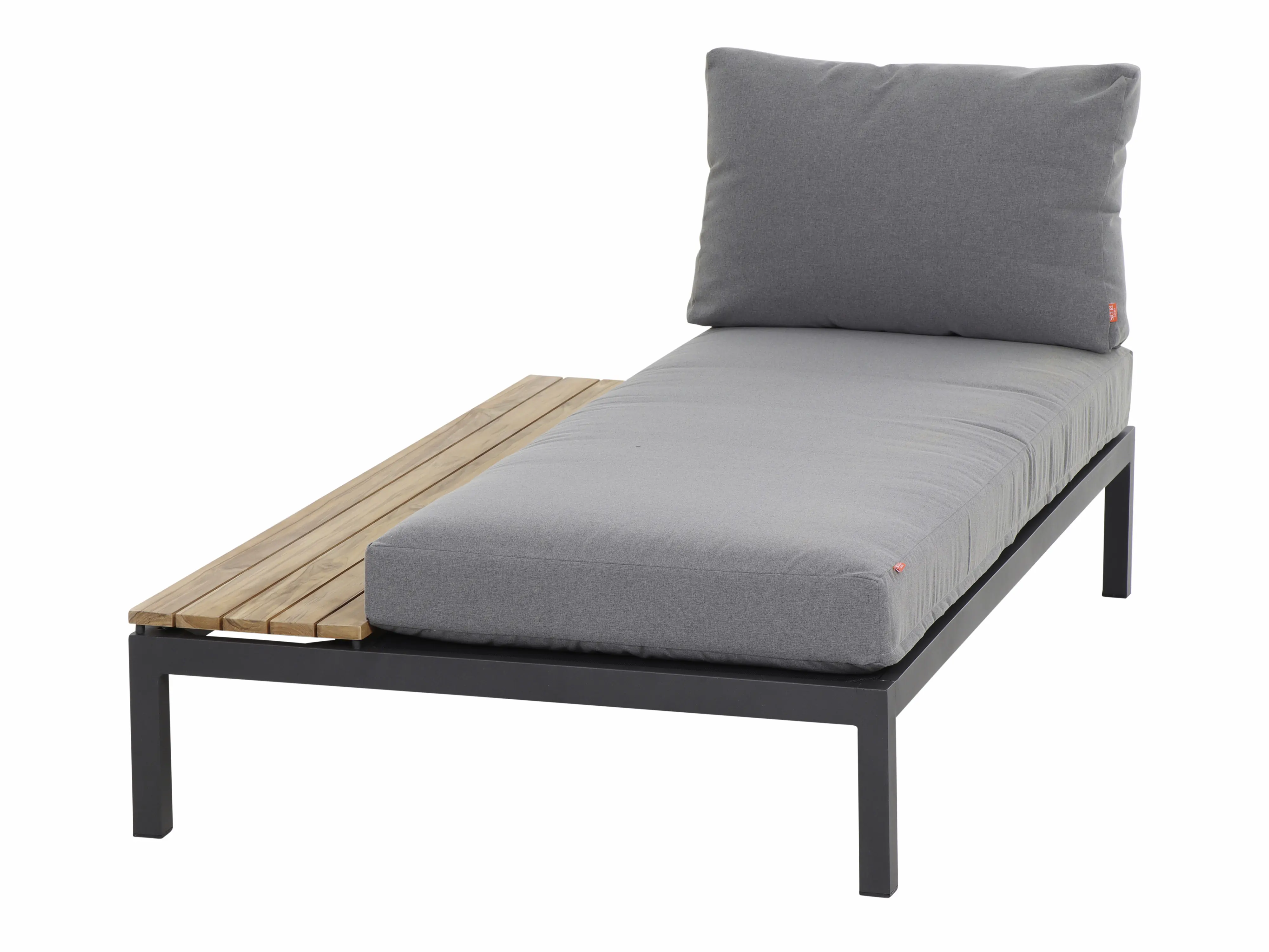 Siena Garden Gartenmöbel-Set Alvida Aluminium/Holz inkl. Kissen 7-tlg.