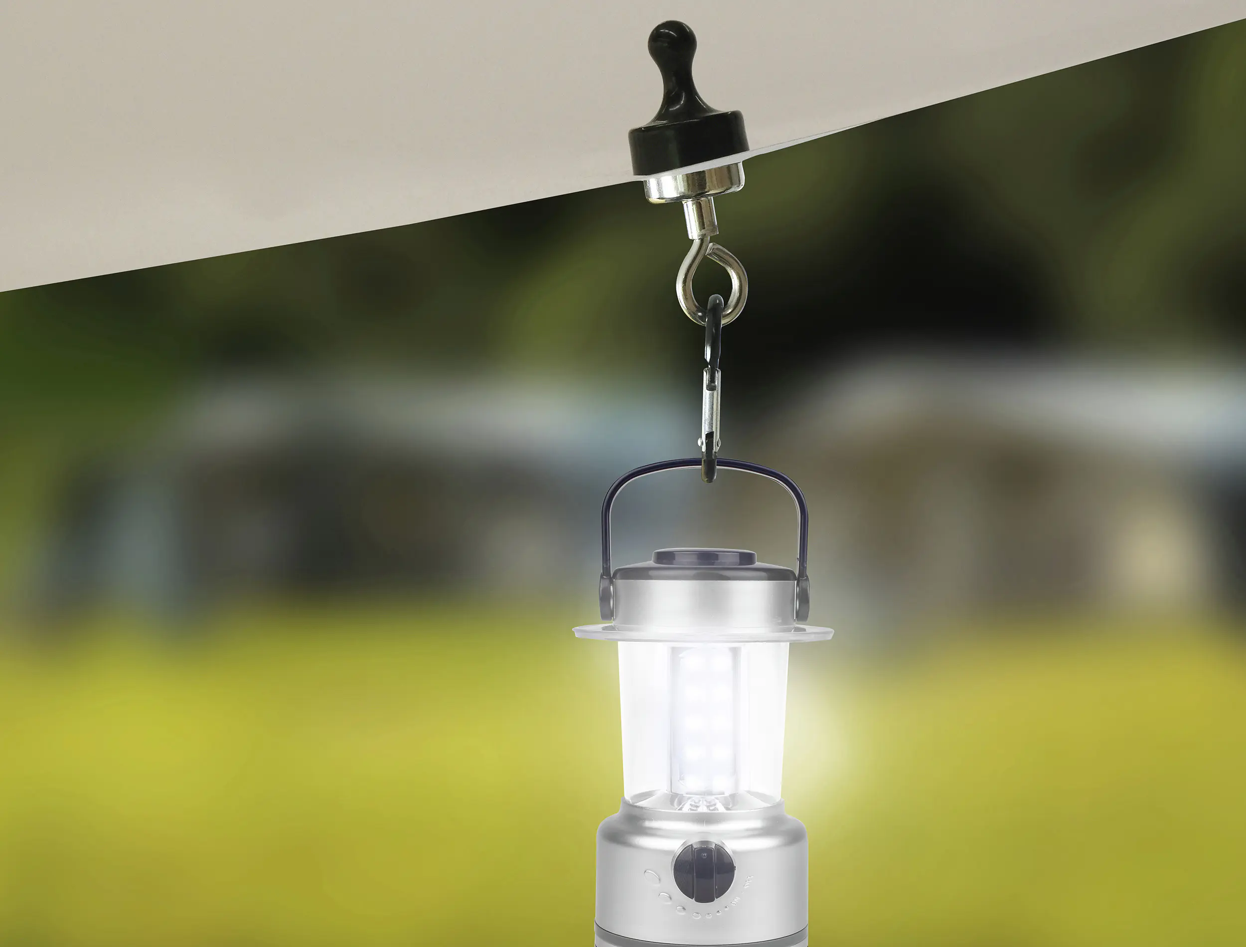 Calima Magnethaken mit Karabiner 14 cm schwarz/silber 2 Stück Calima Magnethaken mit Karabiner 14 cm schwarz/silber 2 Stück