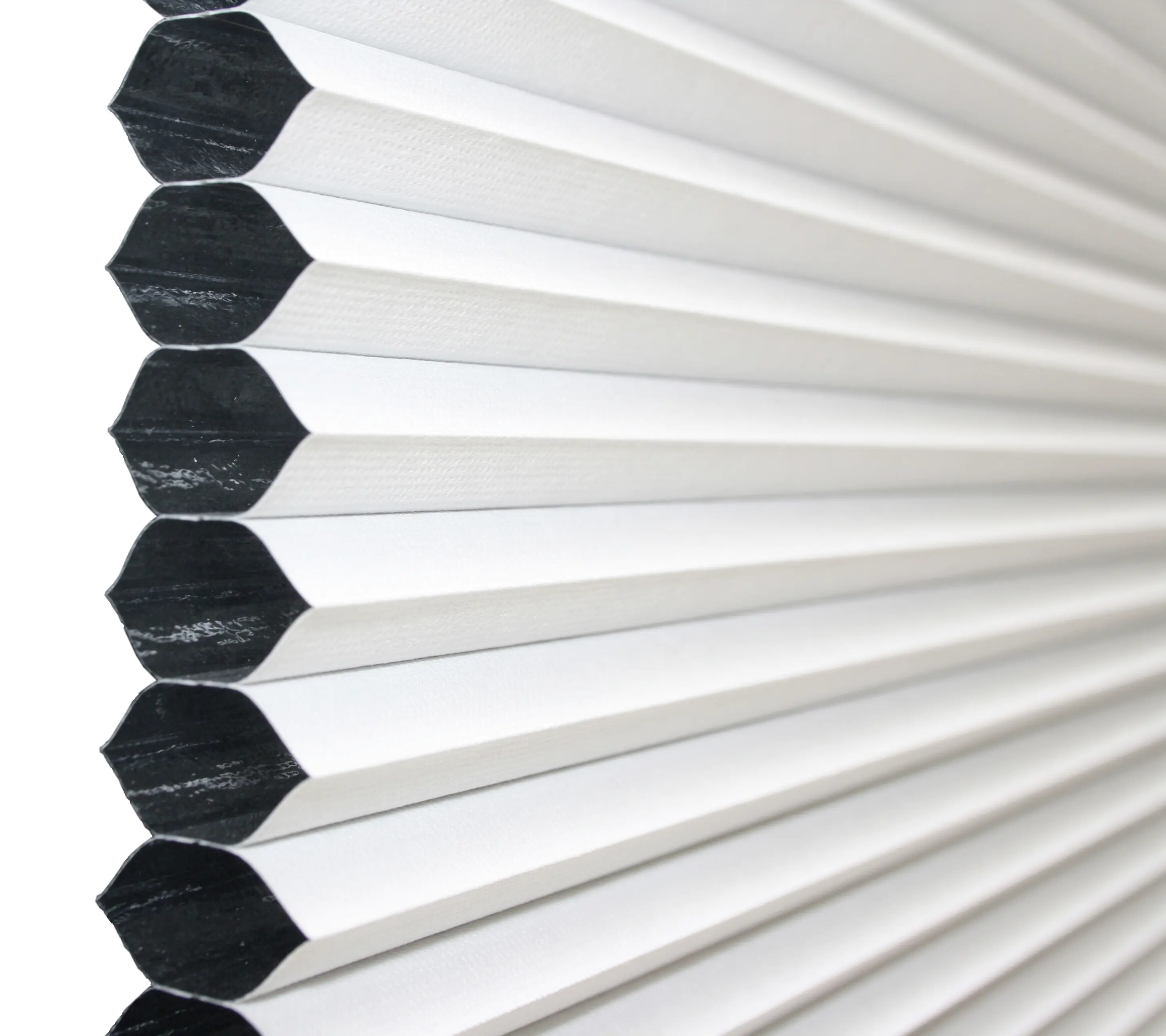 Gardinia Waben-Verdunklungsplissee weiß Concept