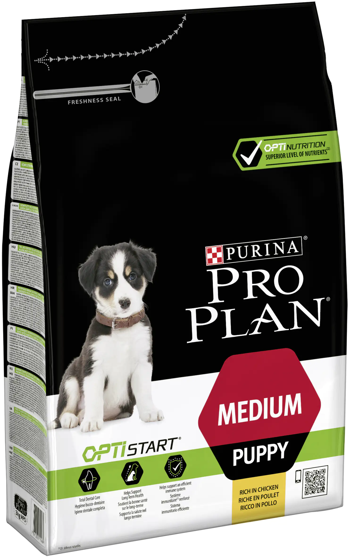Purina PRO PLAN Dog Medium Puppy Huhn trocken 3 kg Purina PRO PLAN Dog Medium Puppy Huhn trocken 3 kg