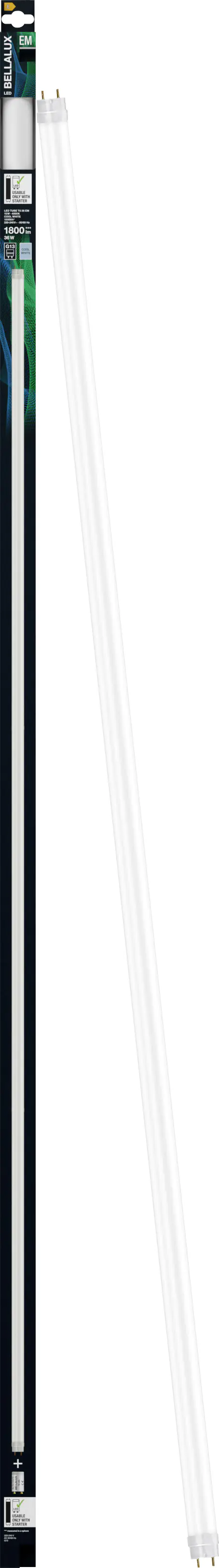 Belallux LED Röhre 120 cm G13 15 W kaltweiß
