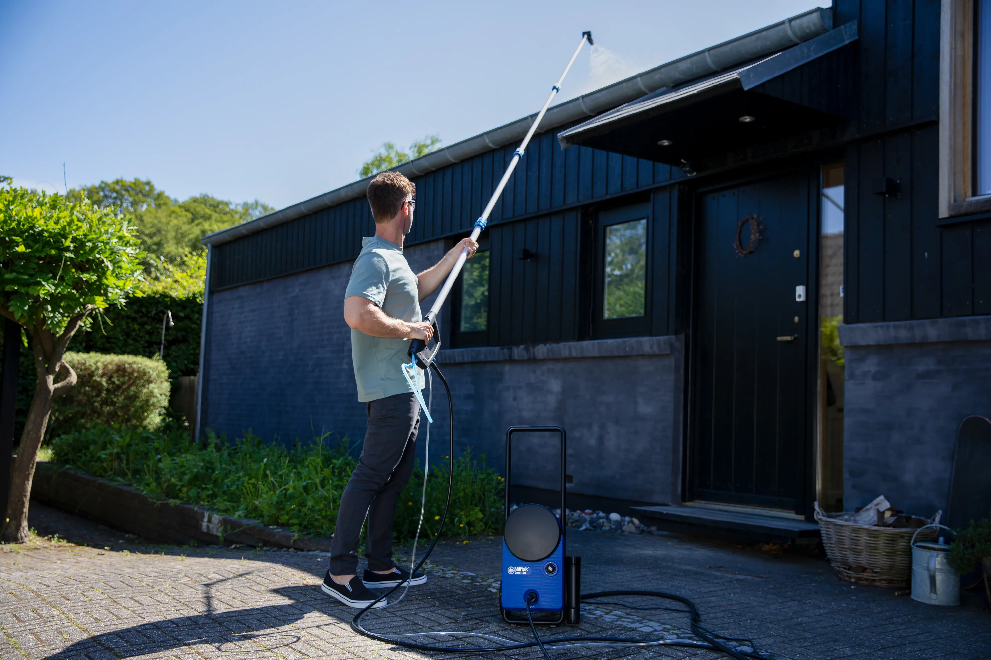 Nilfisk Teleskoplanze für Hochdruckreiniger 14 m Nilfisk Teleskoplanze für Hochdruckreiniger 14 m