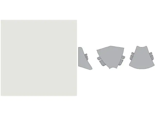 Außenecke Plus 35 x 35 x 35 mm, snow