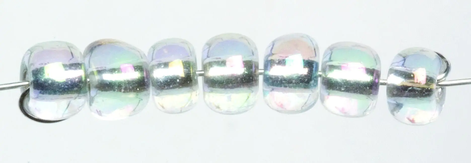 Glorex Rocailles Perlen 4,5 mm 17 g crystal