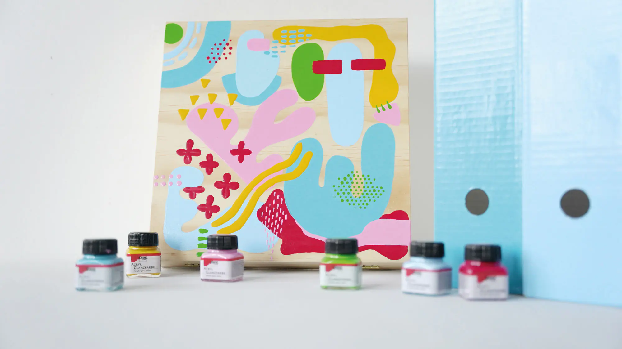 Kreul Acryl Glanzfarben Set Color Living 6 x 20 ml Kreul Acryl Glanzfarben Set Color Living 6 x 20 ml