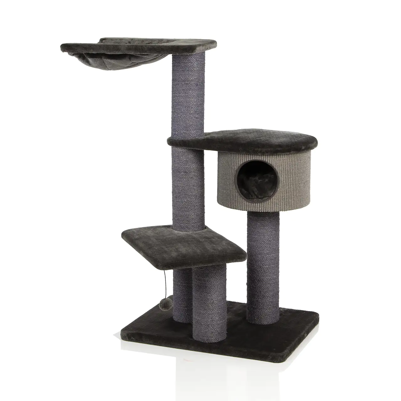 4038374116016 CanadianCat Kratzbaum Coony 130 H 131 cm grau