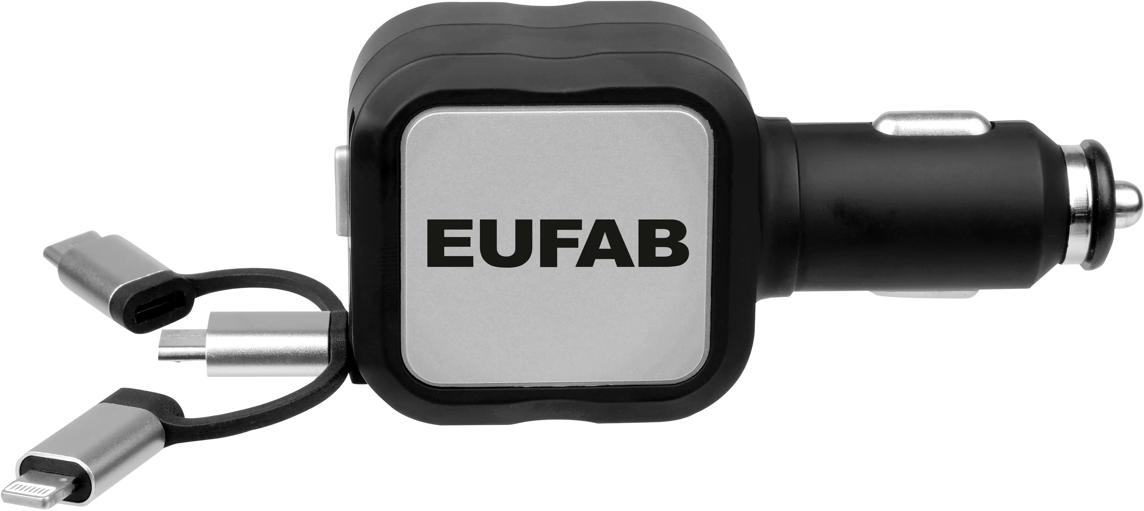 EUFAB 4in1 Universal KFZ Ladekabel 12/24V EUFAB 4in1 Universal KFZ Ladekabel 12/24V