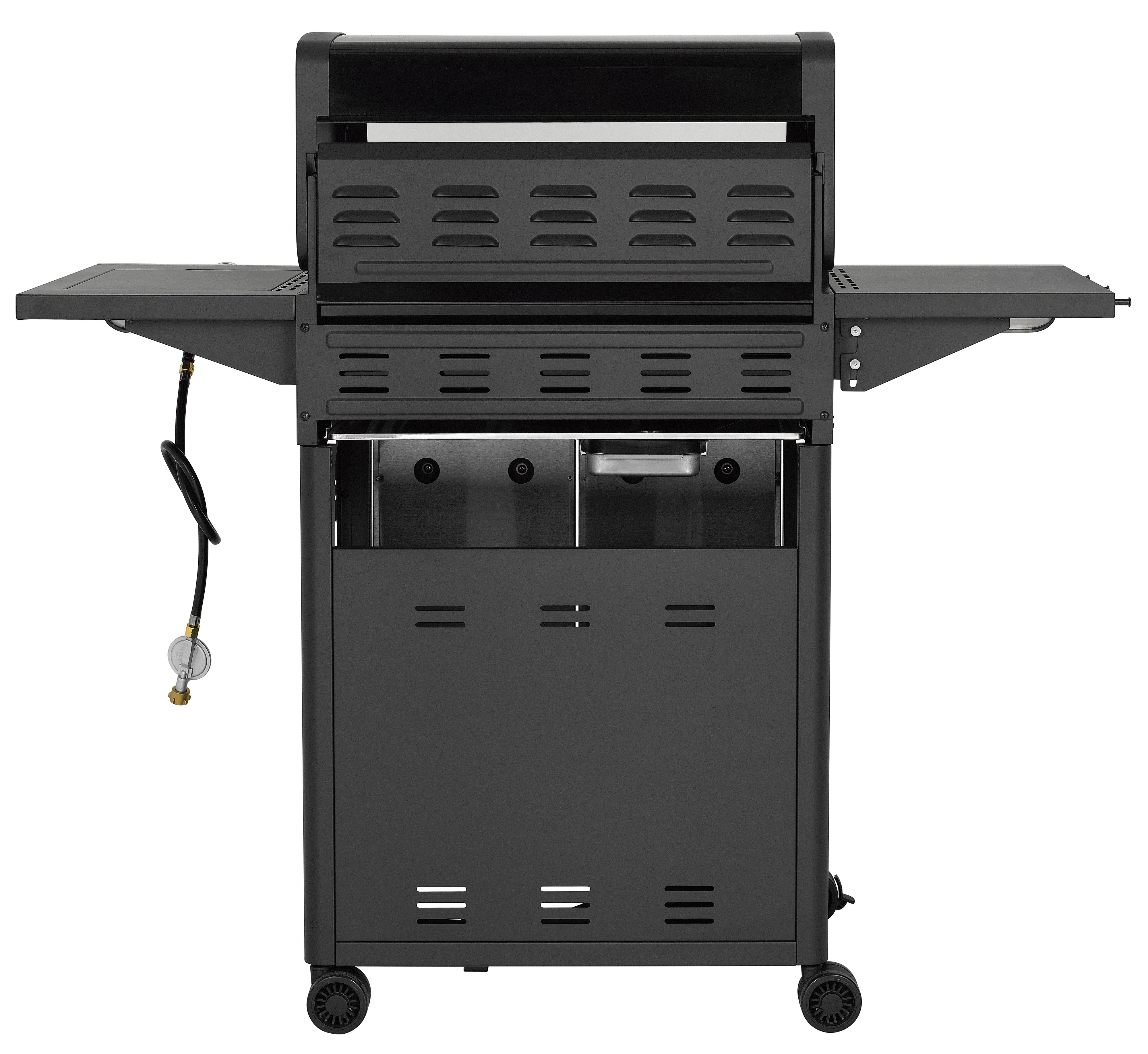 Primaster Gasgrill Cody Powerzone & Seitenbrenner Grillfläche: 63,5 x 48 cm 