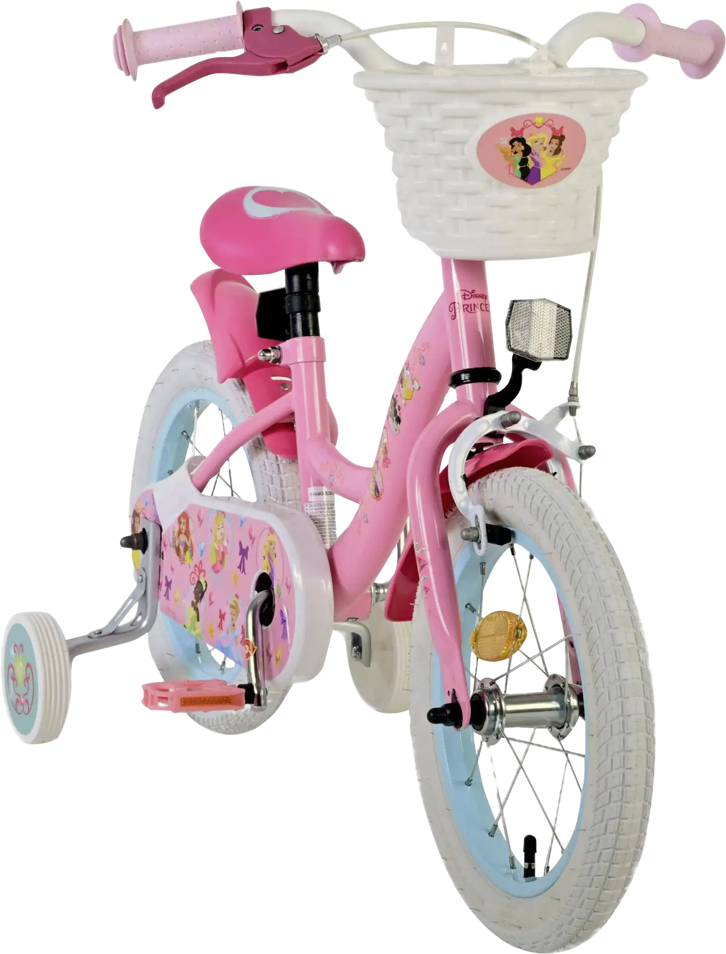 Disney Kinderfahrrad Princess 14 Zoll rosa