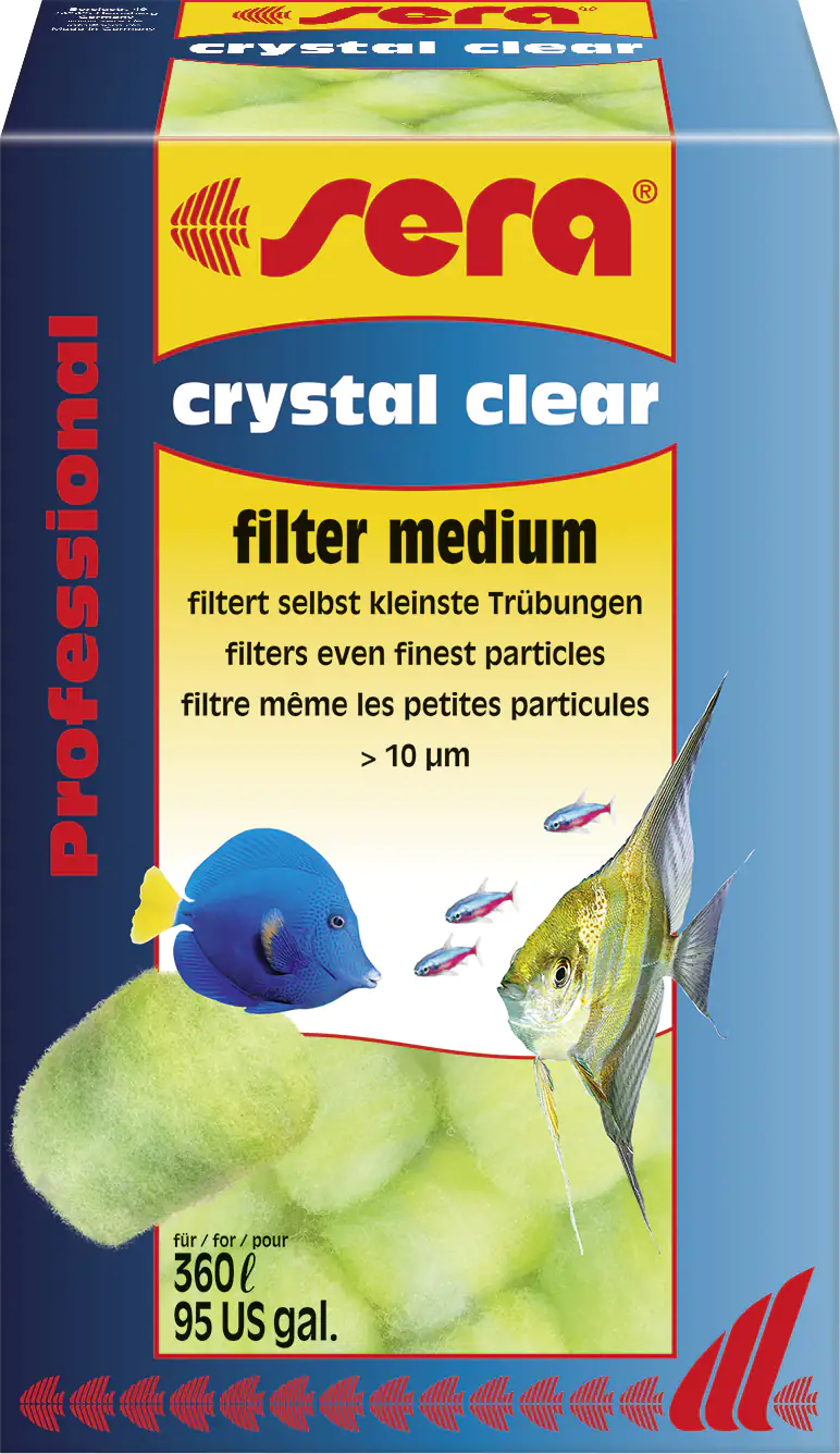 Sera Aquariumzubehör Filtermedium crystal clear Professional 12 Stück Sera Aquariumzubehör Filtermedium crystal clear Professional 12 Stück