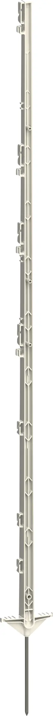 Kerbl Vollkunststoffpfahl mit Doppeltritt 5 Stück